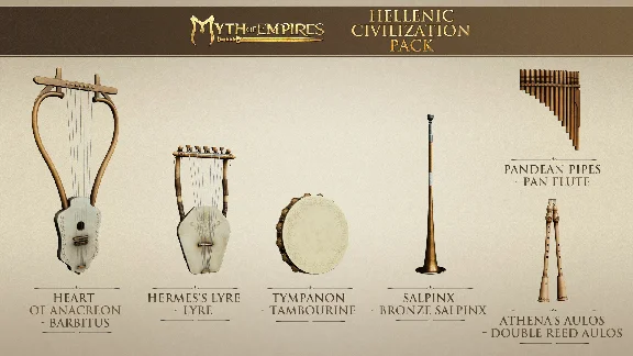 Myth of Empires Hellenic Civilization Pack 💎 DLC STEAM