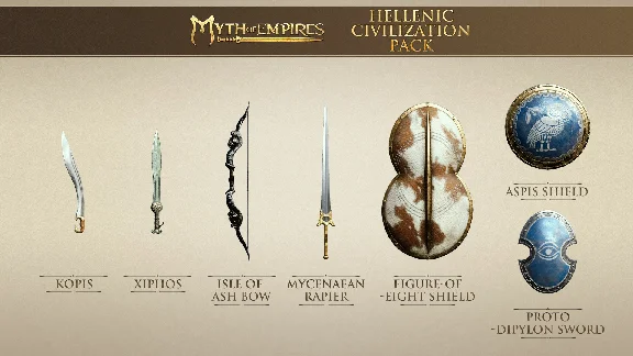 Myth of Empires Hellenic Civilization Pack 💎 DLC STEAM