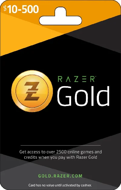 🌵 Razer Gold Gift Card 💳 50/100/500 HKD 🌍 Hong Kong