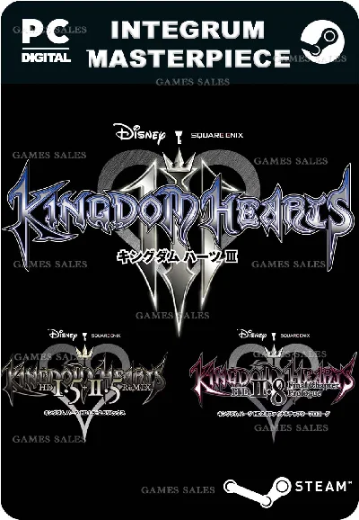 ✅💙KINGDOM HEARTS INTEGRUM MASTERPIECE💙STEAM GIFT🤖