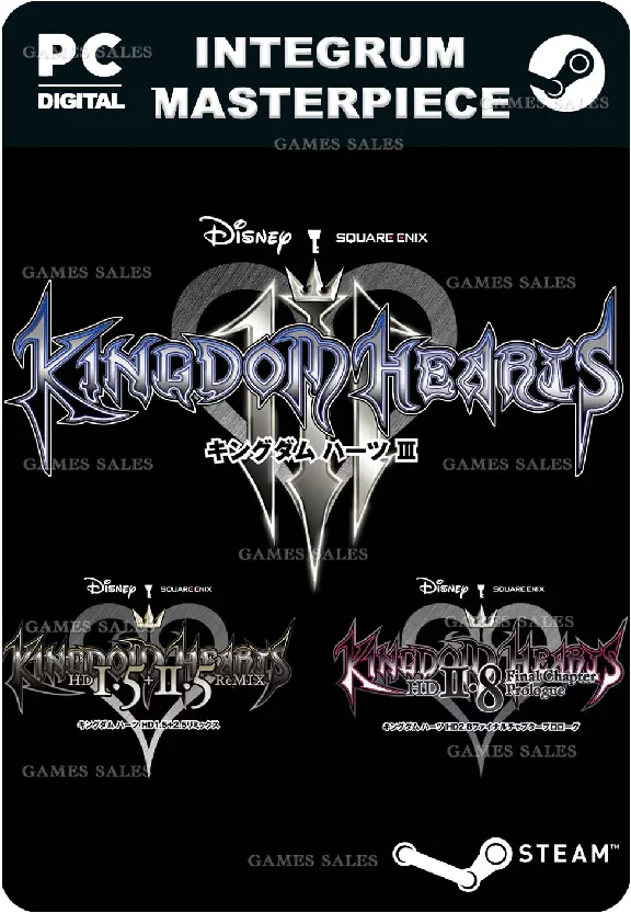 ✅💙KINGDOM HEARTS INTEGRUM MASTERPIECE💙STEAM GIFT🤖