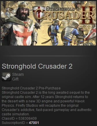 Stronghold Crusader 2 ROW(Steam Gift Region Free)