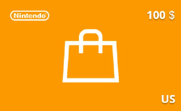 Подарочная карта Nintendo eShop 100 долл. US-регион