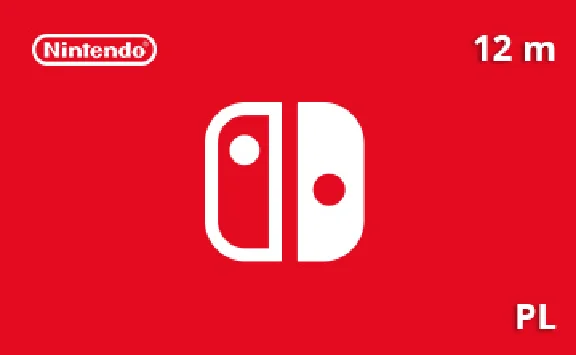 Nintendo Switch Online Gift Card 12 Months PL-region