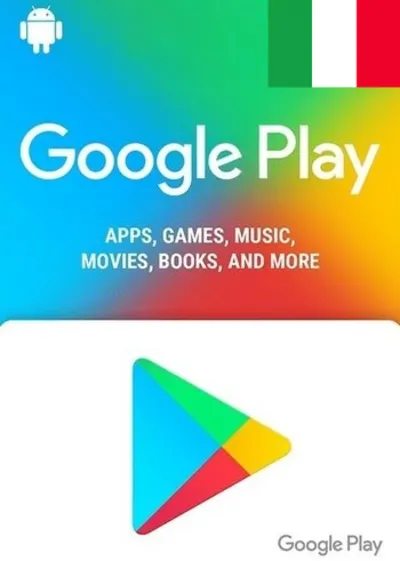 GOOGLE PLAY GIFT CARD 5 € EURO - ITALY IT ITA 🔥 + 🎁