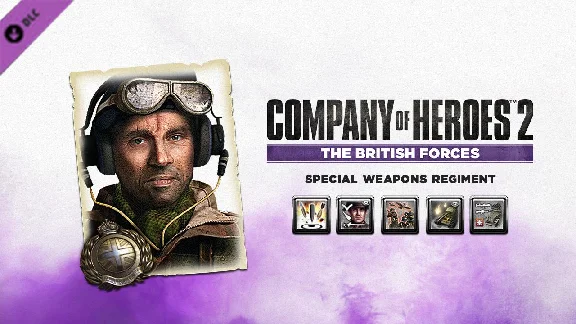✅Company of Heroes 2 British Forces Special Weapons⭐DLC