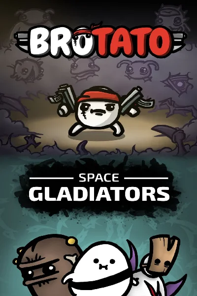 🎮Brotato + Space Gladiators Bundle 💚XBOX 🚀Быстро