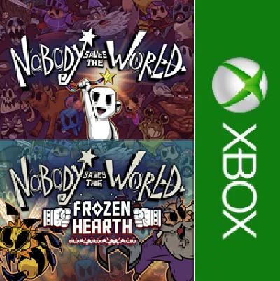☑️⭐Nobody Saves the World + Frozen Hearth Bundle⭐XBOX⭐.