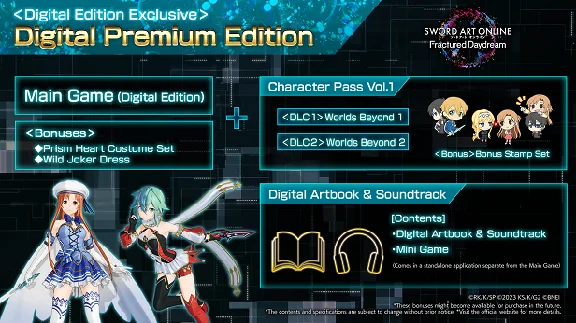 SWORD ART ONLINE Fractured Daydream Premium Edition