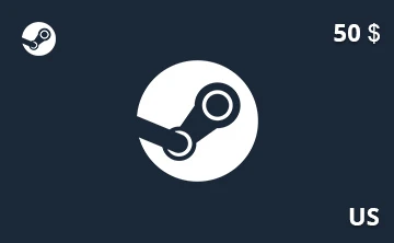 Подарочная карта Steam 50 долл. US-регион