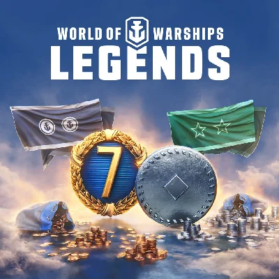World of Warships Legends PS5 Admiral Care Package✅PSN