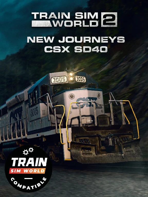 Train Sim World 4 Compatible New Journeys CSX SD40✅PC