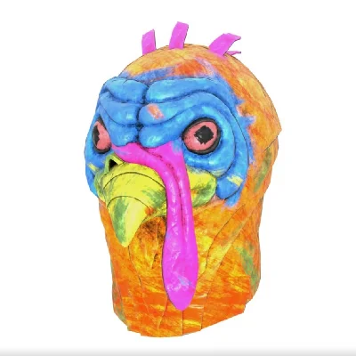 ✅Fallout 76 Luminous Turkey Mask Fasnacht 2024 + 🎁