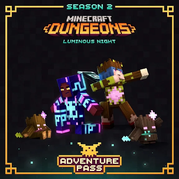 Minecraft Dungeons: Luminous Night Adventure Pass✅PSN