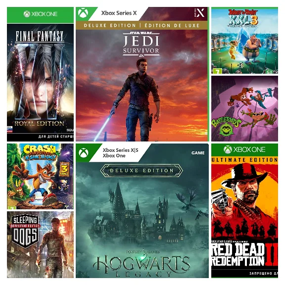 STAR WARS JEDI: SURVIVOR + 60 Games❤️‍🔥XBOX