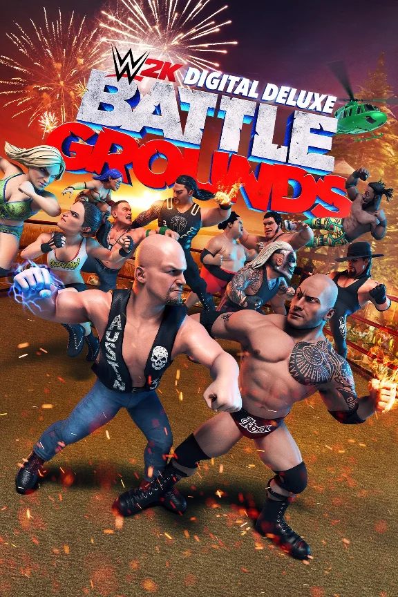 🎮WWE 2K Battlegrounds Digital Deluxe Edition 💚XBOX 🚀
