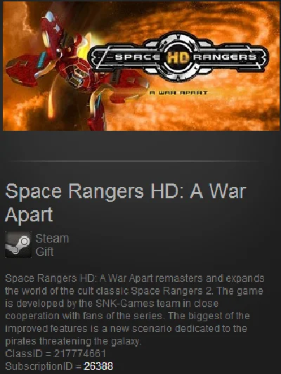Space Rangers HD: A War Apart(Steam gift - Region Free)