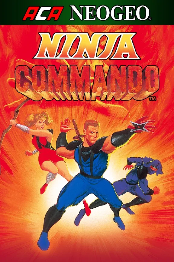 🎮ACA NEOGEO NINJA COMMANDO for Windows 🖤PC 🚀Fast