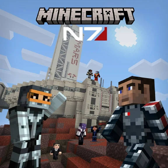 Minecraft N7 Mash-up✅PSN✅PS4✅PLAYSTATION