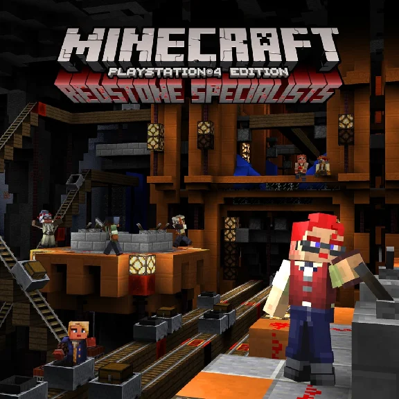 Minecraft: Redstone Specialists Skin Pack✅PSN✅PS4