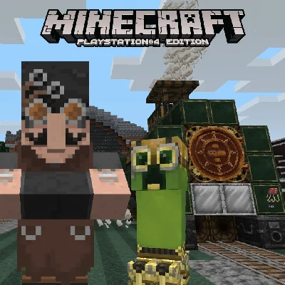 Minecraft: Steampunk Texture Pack✅PSN✅PS4✅PLAYSTATION
