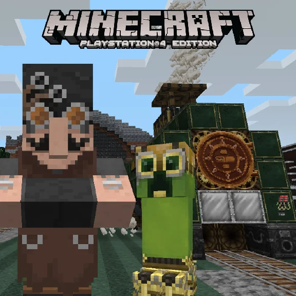 Minecraft: Steampunk Texture Pack✅PSN✅PS4✅PLAYSTATION