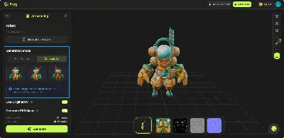 ❤️ Meshy Ai ❤️ ПОДПИСКА ⚙️ БЕЗ ВХОДА 🚀 + БЫСТРО