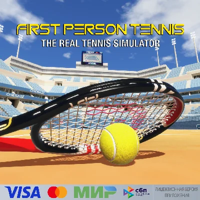🔥 First Person Tennis - The Real Tennis Simulator PICO