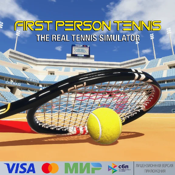 🔥 First Person Tennis - The Real Tennis Simulator PICO
