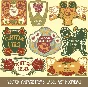 Векторный лейбл ( Цветы )