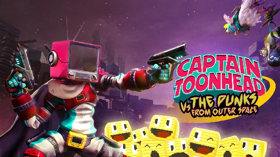 🔥 Captain ToonHead vs The Punks from Outer Space — PIC