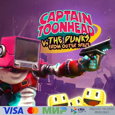 🔥 Captain ToonHead vs The Punks from Outer Space — PIC