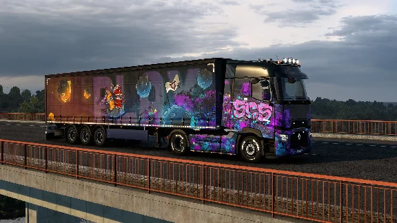 ✅💙EURO TRUCK SIMULATOR 2 - STREET ART PAINT JOBS PACK✅