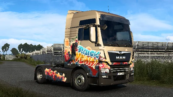 ✅💙EURO TRUCK SIMULATOR 2 - STREET ART PAINT JOBS PACK✅