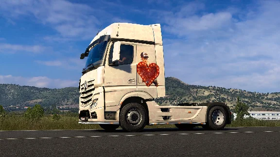 ✅💙EURO TRUCK SIMULATOR 2 - VALENTINE´S PAINT JOBS PACK