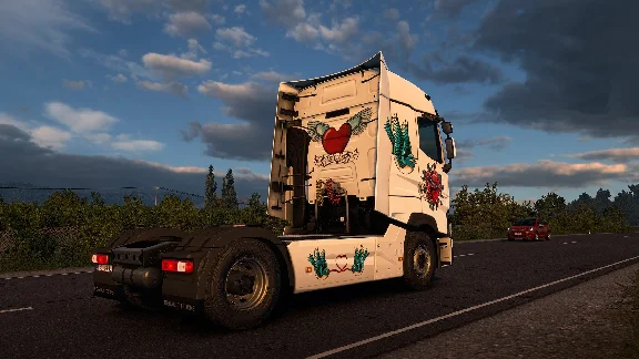 ✅💙EURO TRUCK SIMULATOR 2 - VALENTINE´S PAINT JOBS PACK