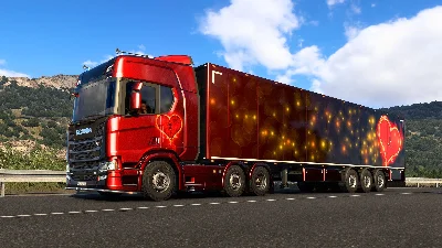 ✅💙EURO TRUCK SIMULATOR 2 - VALENTINE´S PAINT JOBS PACK