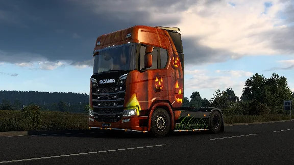 ✅💙EURO TRUCK SIMULATOR 2 - HALLOWEEN PAINT JOBS PACK💙