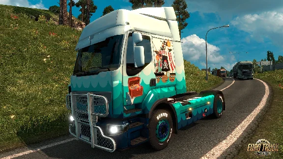 ✅💙EURO TRUCK SIMULATOR 2 PIRATE PAINT JOBS PACK💙STEAM