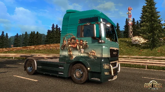 ✅💙EURO TRUCK SIMULATOR 2 PIRATE PAINT JOBS PACK💙STEAM