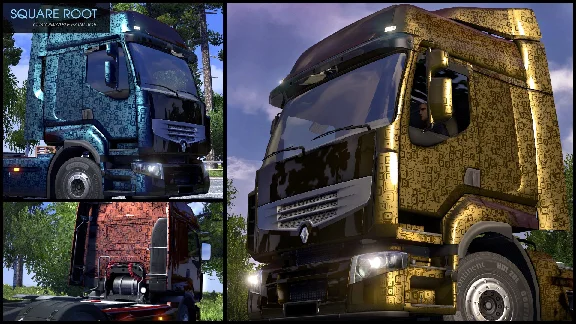 ✅💙EURO TRUCK SIMULATOR 2 - FLIP PAINT DESIGNS💙STEAM
