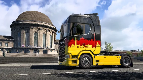 ✅💙EURO TRUCK SIMULATOR 2 GERMAN PAINT JOBS PACK💙STEAM