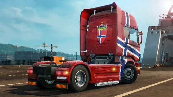 ✅💙EURO TRUCK SIMULATOR 2 - NORWEGIAN PAINT JOBS PACK💙