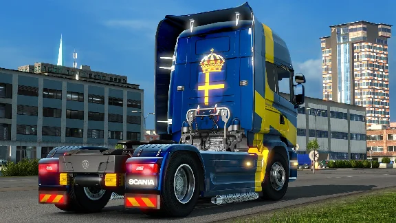 ✅💙EURO TRUCK SIMULATOR 2 - SWEDISH PAINT JOBS PACK💙