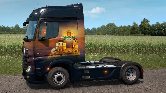 ✅💙EURO TRUCK SIMULATOR 2 BULGARIAN PAINT JOBS  PACK💙
