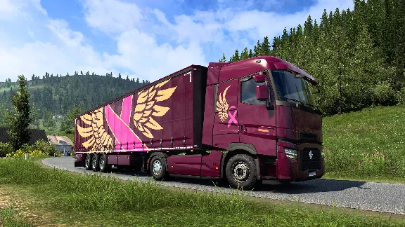 ✅💙EURO TRUCK SIMULATOR 2 - PINK RIBBON CHARITY PACK💙