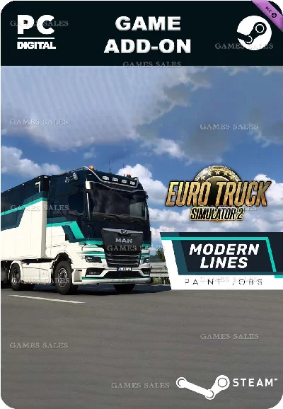 ✅💙EURO TRUCK SIMULATOR 2 MODERN LINES PAINT JOBS PACK✅