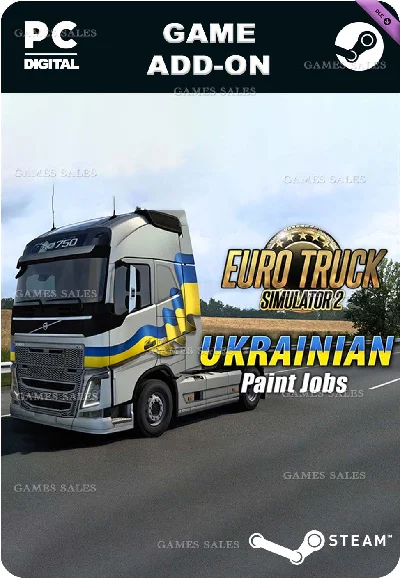 ✅💙EURO TRUCK SIMULATOR 2 - UKRAINIAN PAINT JOBS PACK💙