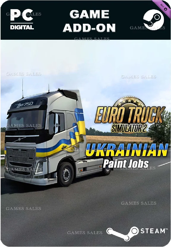 ✅💙EURO TRUCK SIMULATOR 2 - UKRAINIAN PAINT JOBS PACK💙