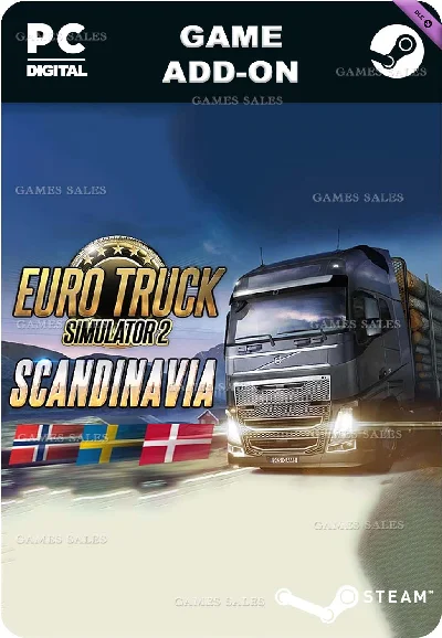 ✅💙EURO TRUCK SIMULATOR 2 - SCANDINAVIA💙STEAM GIFT🤖